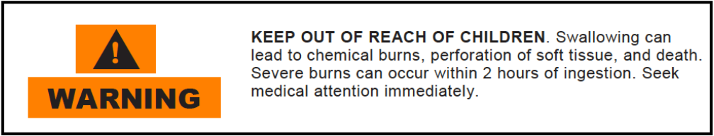 Warning example