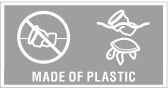 Single use plastics icon of cups grey tone