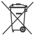 crossed out wheel bin