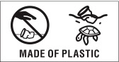 single use plastics icon for cups black white